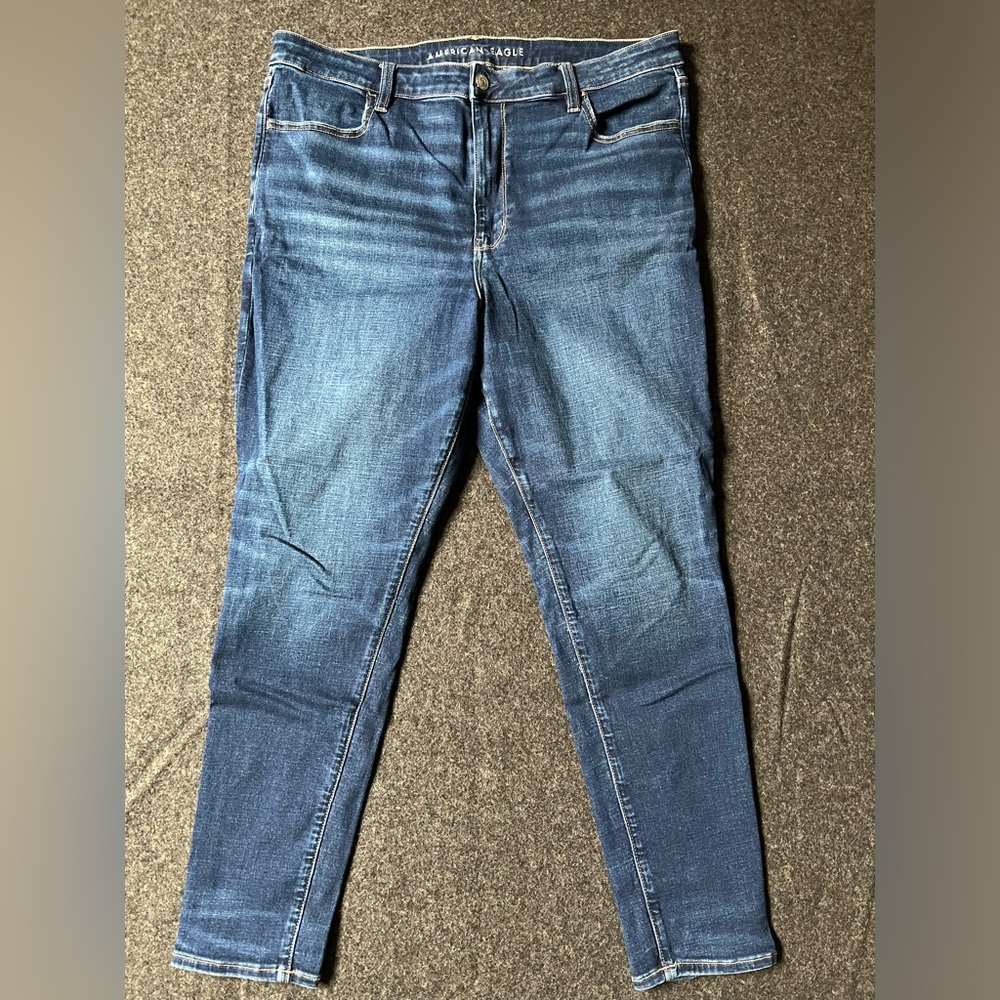 American Eagle Next Level Super High Waisted Jegging 18 Regular